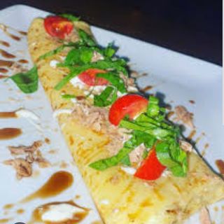 Crêpe thon fromage 