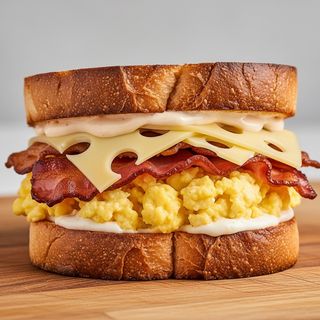 Bacon + egg + cheese