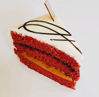 Fatia de delicia de beterraba