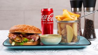 Meniu Bacon burger