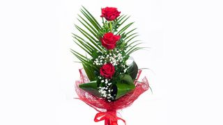 Buket sa 3 crvene ruže