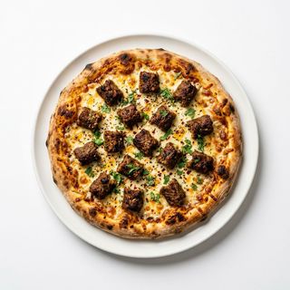 Pizza Seekh Kebab Especial (Mediana)