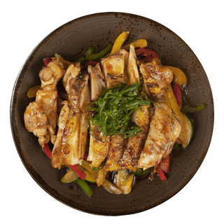 Pollo al estilo japonés