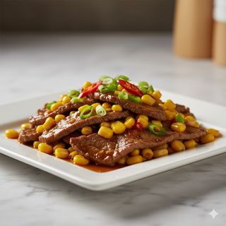 Ternera Con Maíz