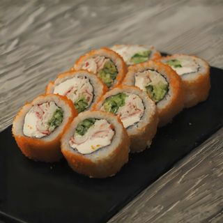 Каліфорнія з сурімі в ікрі 280г