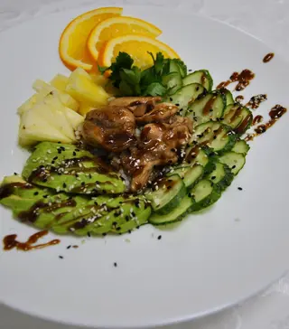 Poke cu Pui Teriyaki