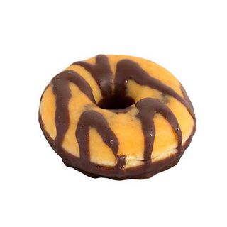 Dónut Relleno Y Cubierto De Chocolate