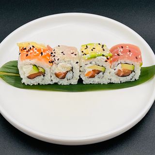 122. Rainbow Roll 8 pezzi