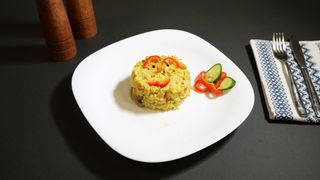 Pilaf de orez cu ciuperci