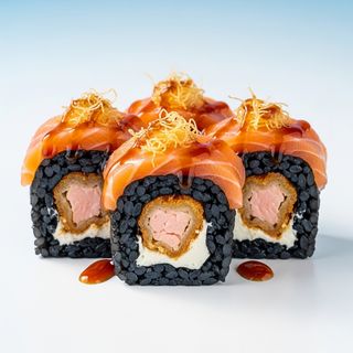 148. Black uramaki fusion 4 pezzi