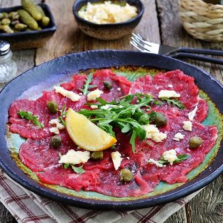 Carpaccio De Boeuf Parmesan