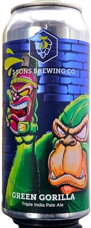 Green Gorilla 3 Sons Brewing Co Lata 47,3 cl.