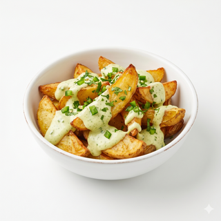 Patatas Deluxe Con Mayonesa De Jalapeños
