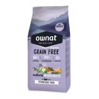 Ownat Grain Free Sterilized Fish 3Kg