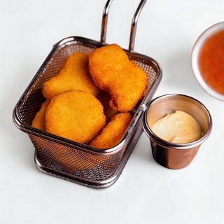 Наггетсы куриные+ кетчуп