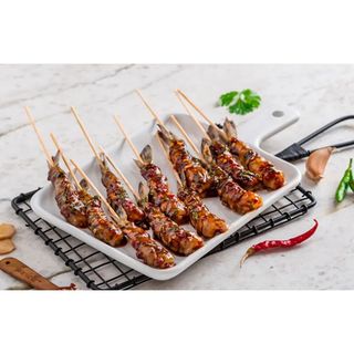 Lemon Grass Prawn Skewers
