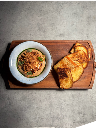 Паштет на бриоше