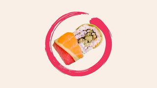 Rainbow roll 8 zalogaja