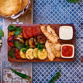 Куриная грудка на гриле