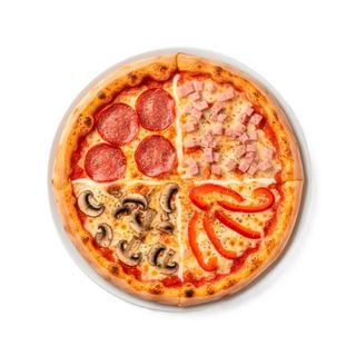 Pizza Cuatro Estaciones 25 Cm.