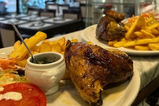 Un quarto di pollo (coscia)