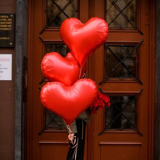 Balon serce/Czerwony 
