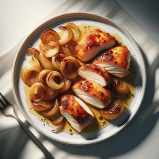 Kurczak z cebulą 250g