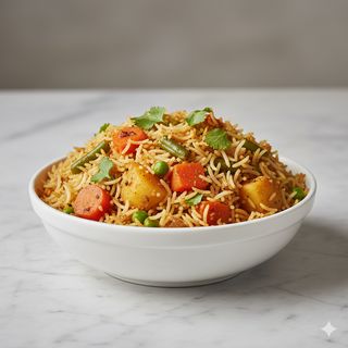 Vegetable biryani