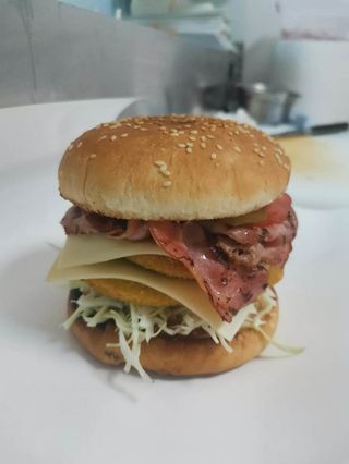 Double Chicken Burger (430gr)