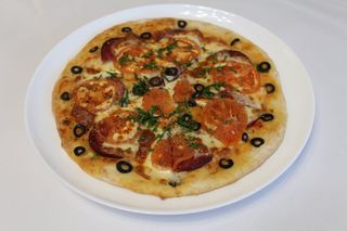 Піца з ковбасою (400г)