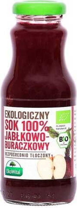 Sok jabłkowo-buraczkowy 100 % BIO 250 ml EkoWital