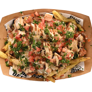 Chicken cheese fries