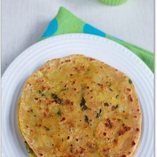 Aloo Paratha (Torta Rellena De Patatas Y Especias)