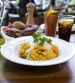 Risotto Crevettes Au Safran