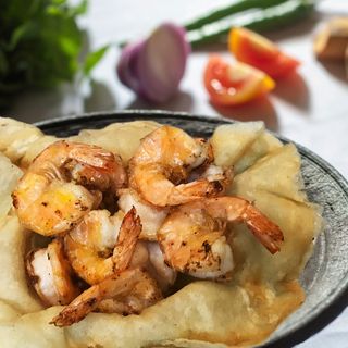 49a  -Gamberetti con sale e pépe