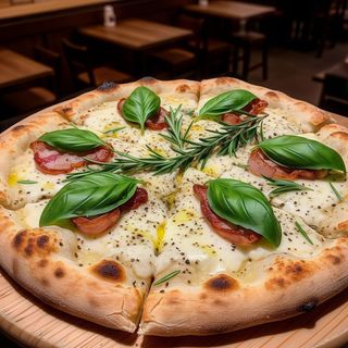 Pizza Gricia (33 Cm.)