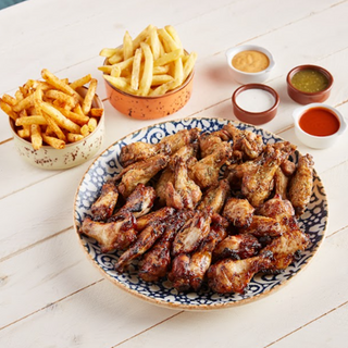 Menu 24 Alitas grilled (asadas)