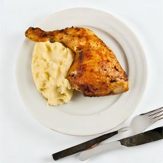 Окорочка с гарниром