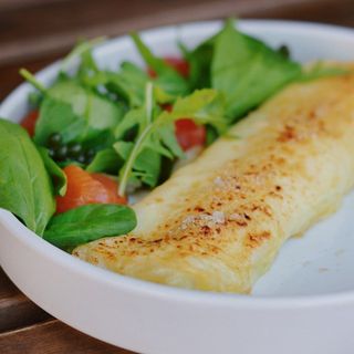 Суперсирний омлет