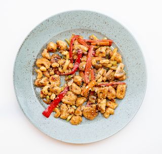 Пиле екзотик с кашу ( 250 г ) 