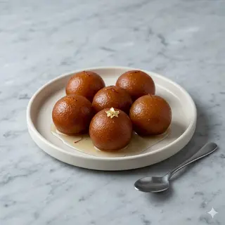 Gulab jamun al pezzo