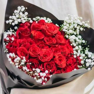 Perfect Red Rose Bouquet 