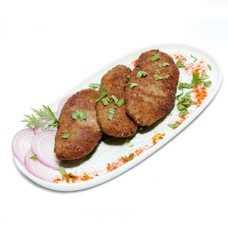 კატლეტი ( შერეული ხორცით)