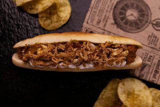 33 Montadito De Pollo Tandori Y Mahonesa