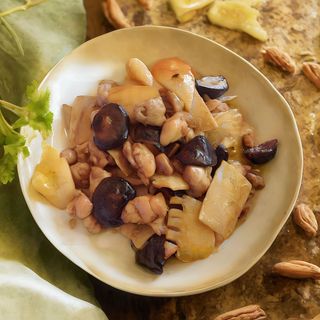 Pollo Con Bambú Y Setas