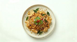 35c. Pad Thai Con Pollo