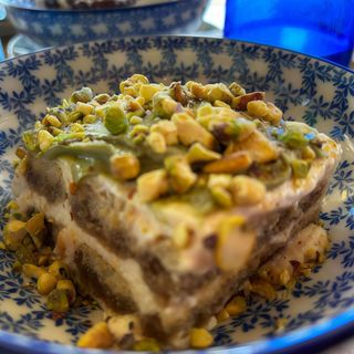 Tiramisu de pistacho