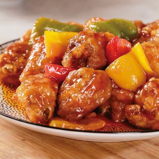 67. Costilla con salsa agridulce