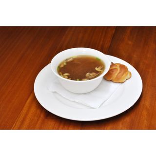 Clear Chicken Mushroom Soup