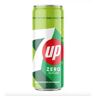 7 UP 0.33л з/б нуль цукру